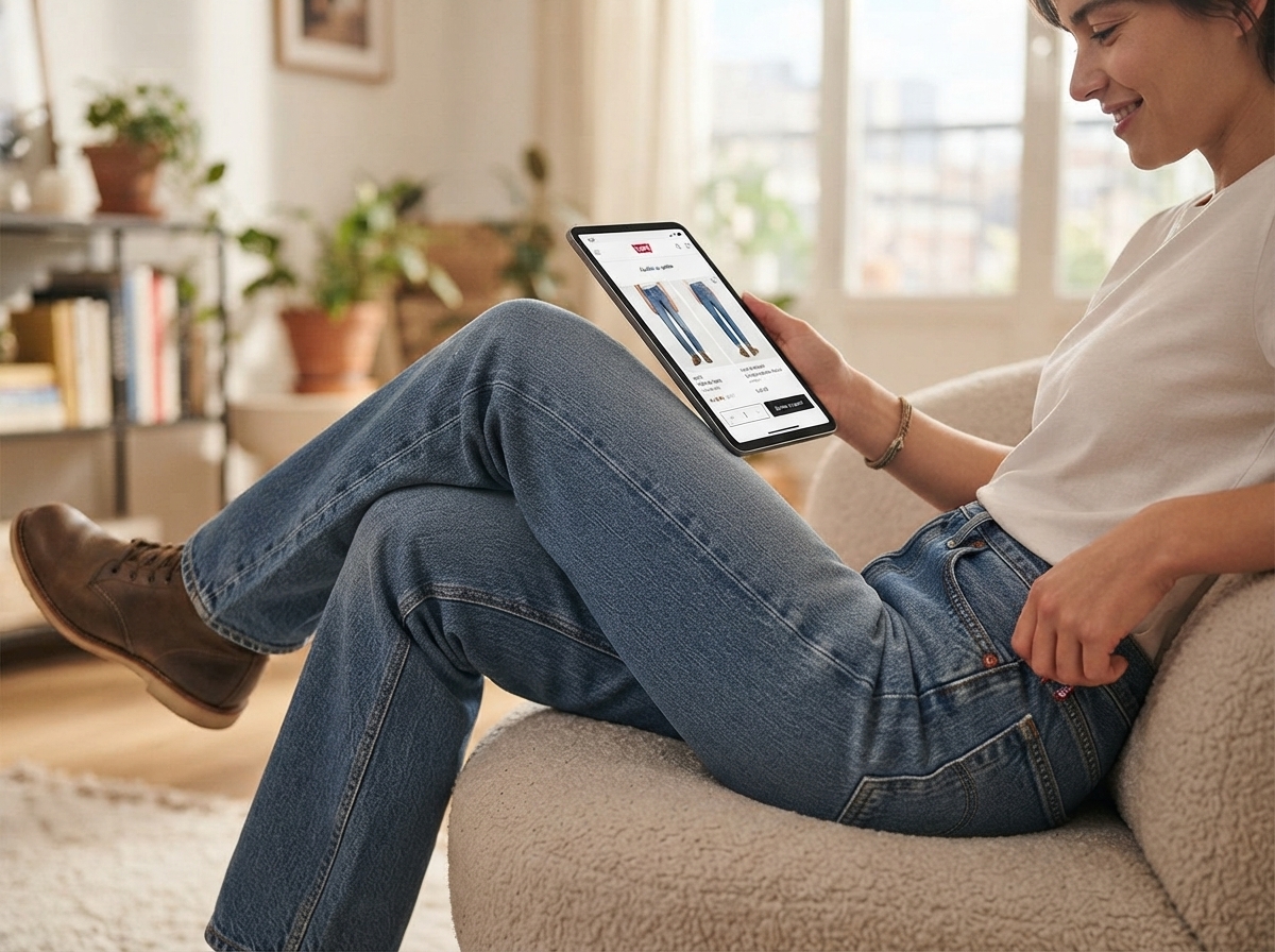 Le 501, jean de légende… à portée de clic et de bourse… !