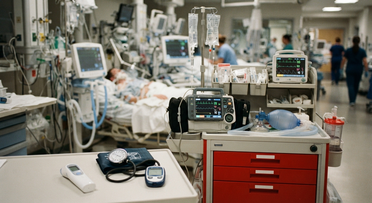Energie médical : du thermomètre simple au chariot d’urgence…