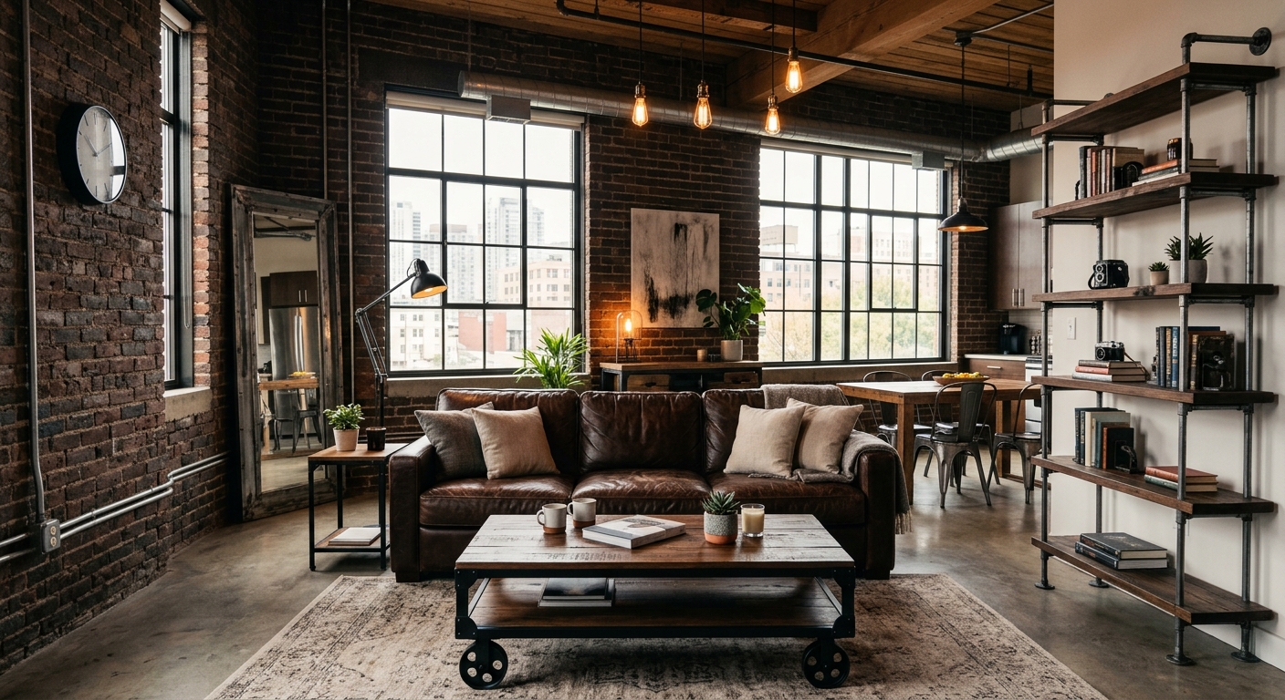 Le mobilier industriel : un style tendance pour votre déco d’intérieur