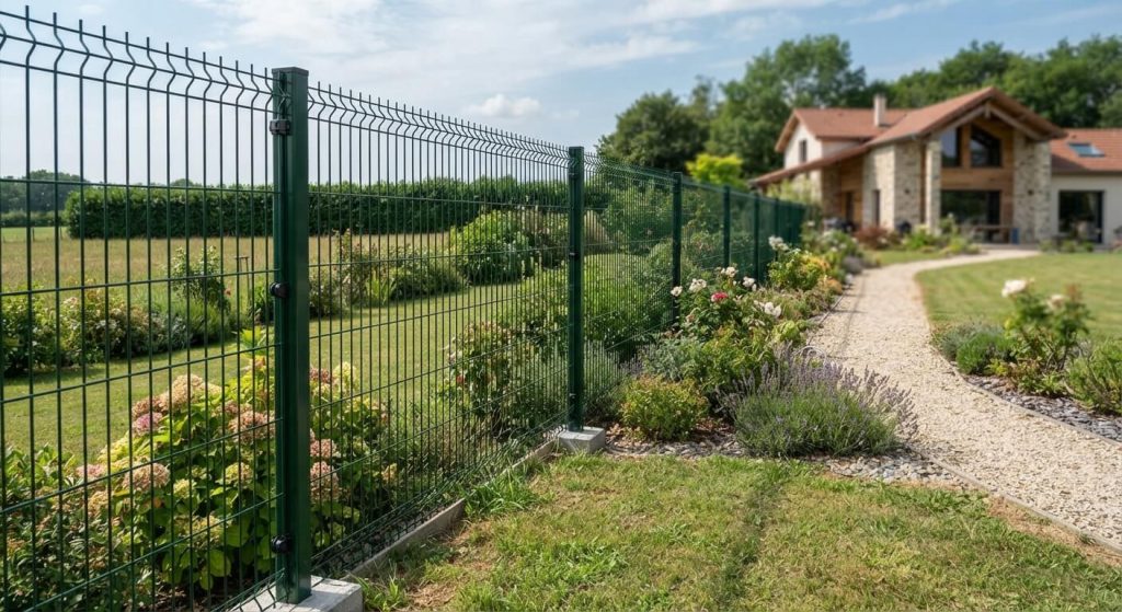 Des panneaux rigides de qualité sur Clotures-grillages.com