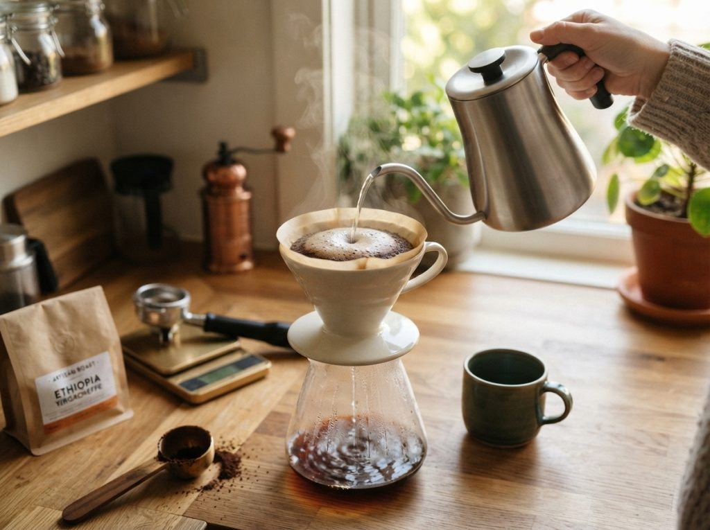 L’art de préparer son café avec une cafetière filtre