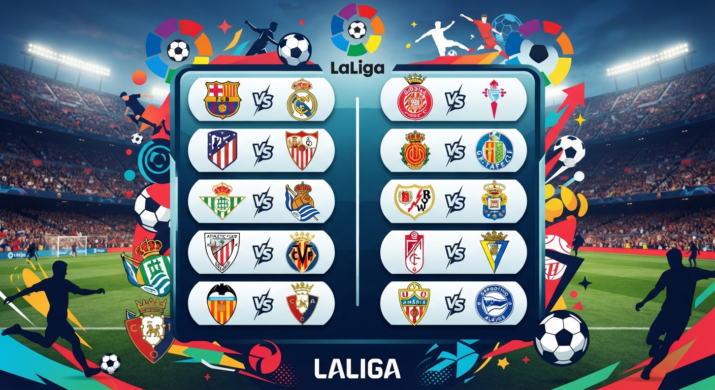 Liga : quels sont les matchs de la 9e journée ?