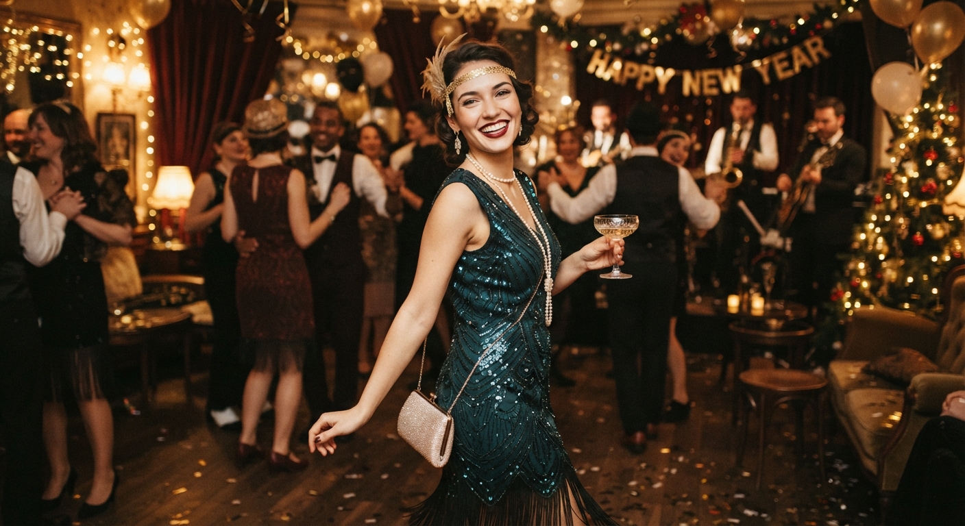 Miss Retro Chic : les petites robes vintage pour votre réveillon