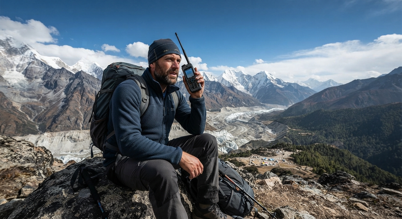 L’IsatPhone, téléphone satellite d’Inmarsat, vous permet de communiquer, peu importe où vous êtes