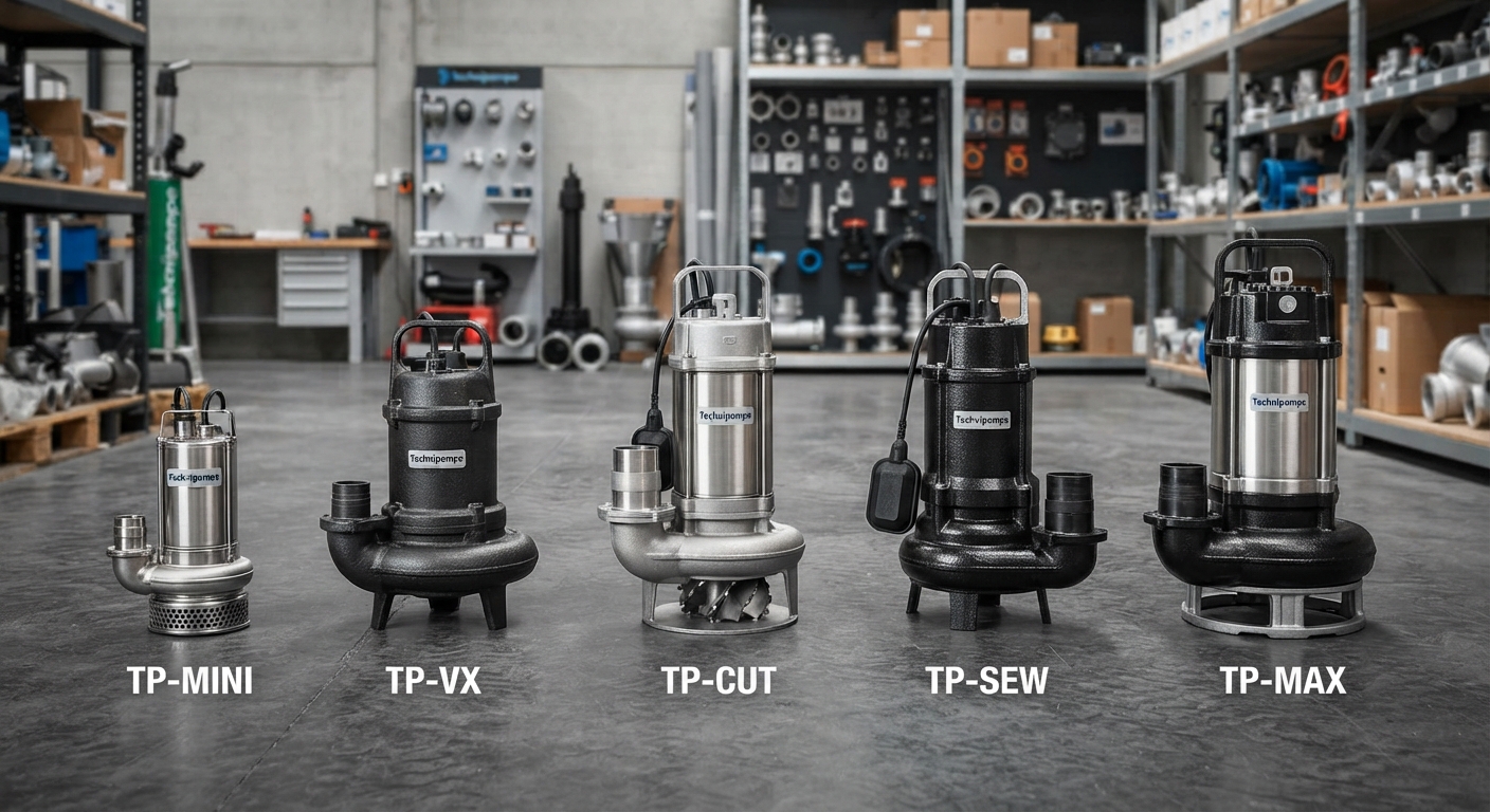 Découvrez la sélection de pompes de relevages proposée par Technipompe