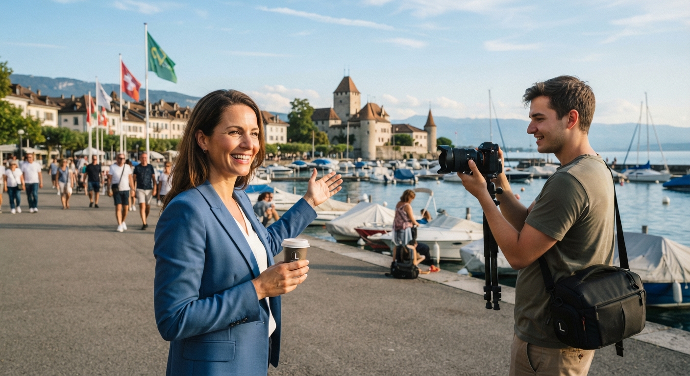 Investissement gagnant dans votre « com visuelle » avec Lakeprod (Nyon)
