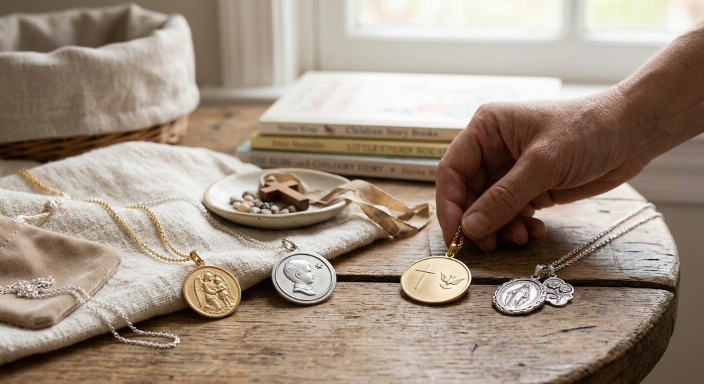Médaille garçon ou fille : choisir le bon bijou