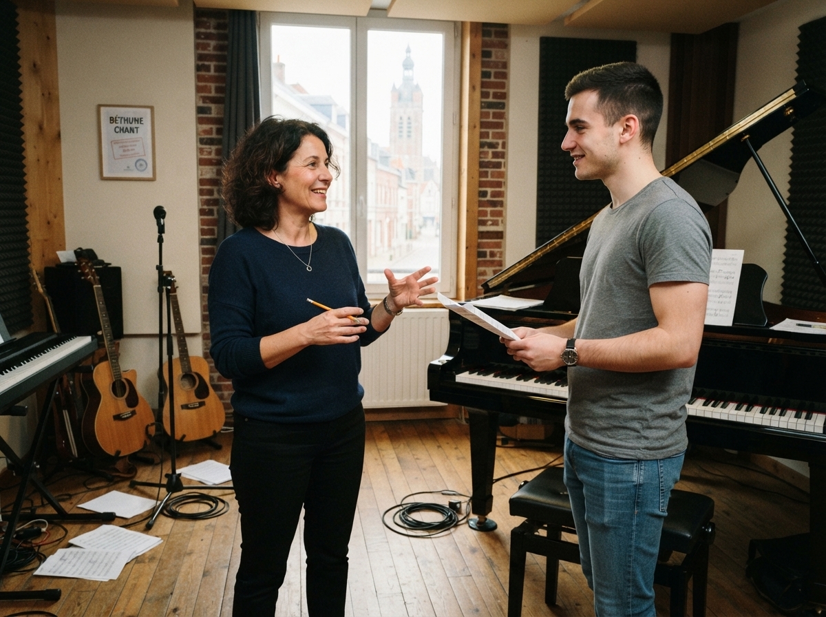 Vos cours de chant à Béthune