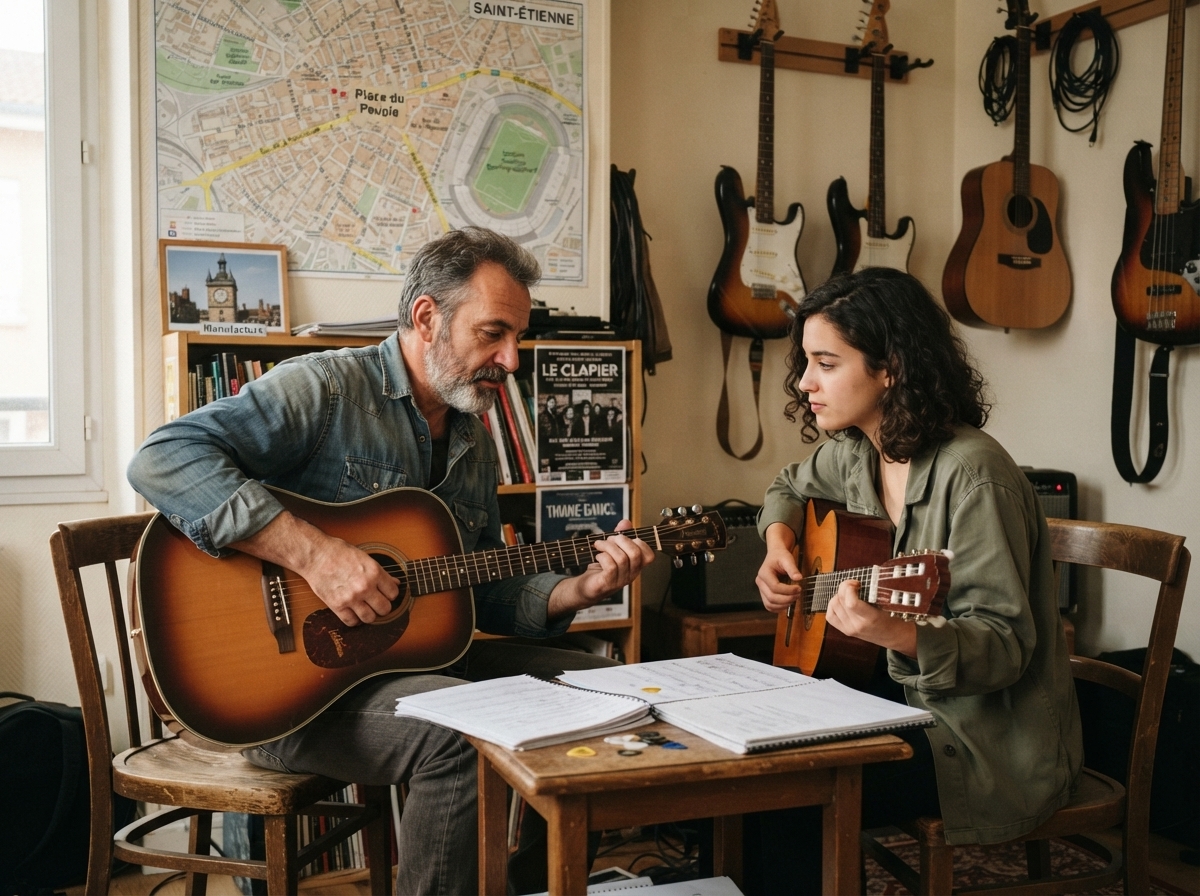 Vos cours de guitare à Saint-Étienne