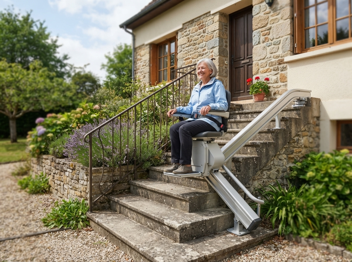 Monte-escalier pour l’extérieur : découvrez les options et tarifs disponibles